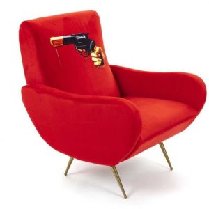 Seletti Toiletpaper Home Armchair Poltrona Revolver