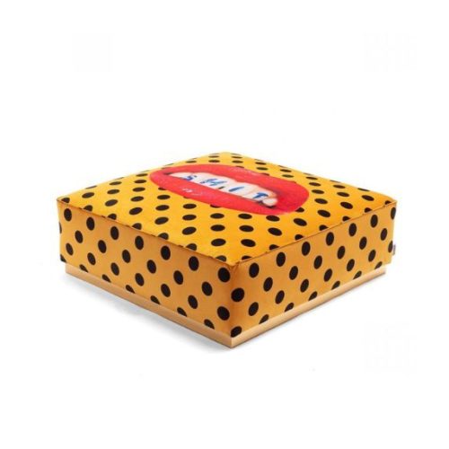 Seletti Toiletpaper Home Pouf Imbottito - Shit Pois