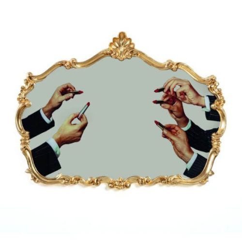 Seletti Toiletpaper Specchio Con Cornice Baroque Mirror