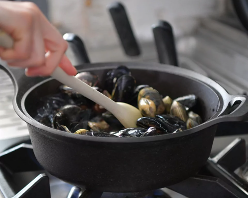 Cucinare con la ghisa